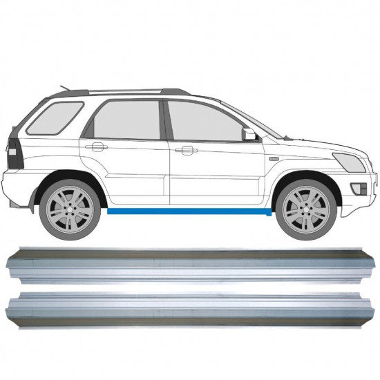 Prag za Kia Sportage II 2004-2010 / Levo = Desno (simetrično) 10504