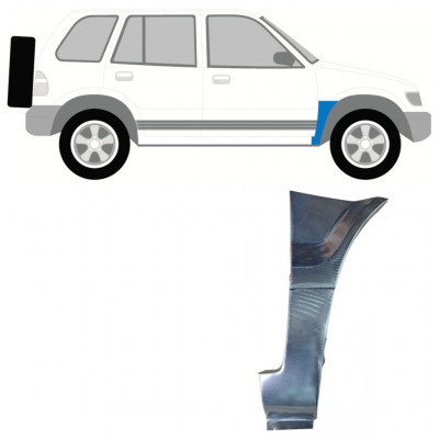 Popravni panel prednjega blatnika za Kia Sportage 1994-2002 / Desna 7916