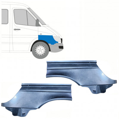 Popravni panel prednjega blatnika za Mercedes Sprinter 2000-2006 / Levo+Desno / Komplet 10154