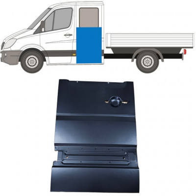 Popravni panel zadnjih vrat za Mercedes Sprinter 2006- Dvojna kabina / Leva 11621