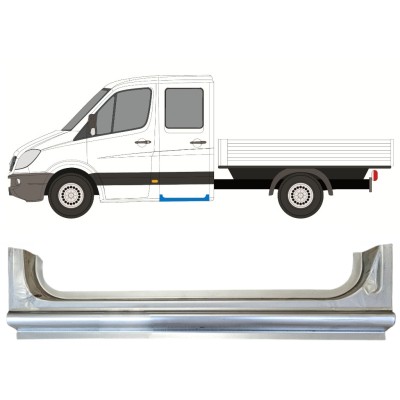 Popravni panel zadnjega praga za Mercedes Sprinter 2006-2018 / Leva 15067