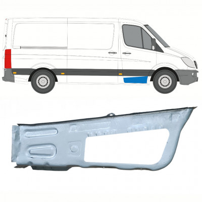 Popravni panel sprednje stopnice za Mercedes Sprinter 2006 - / Desna 10206