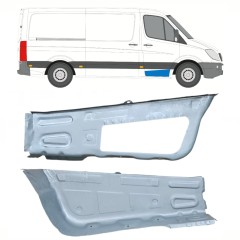 Popravni panel sprednje stopnice za Mercedes Sprinter 2006-2018 / Levo+Desno / Komplet 10208