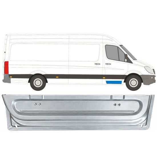 Notranji popravni panel sprednjih vrat za Mercedes Sprinter 2006-2018 / Desna 17053