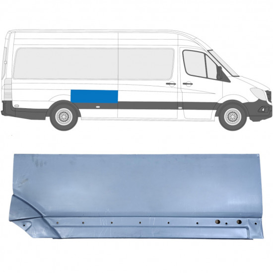 Bok delni za Mercedes Sprinter 2006- / Desna 8551