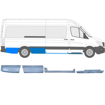 Set popravnih panelov za Mercedes Sprinter 2006-  / LWB / Desna /  12426