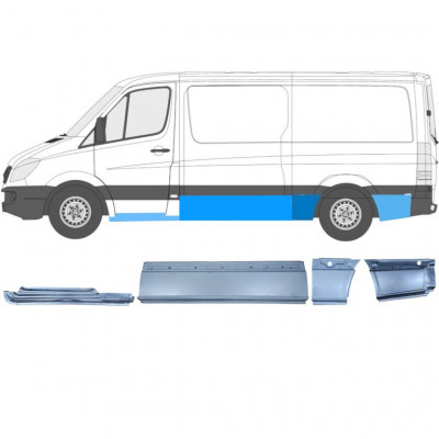 Set popravnih panelov za Mercedes Sprinter 2006-  / MWB / Leva /  12425