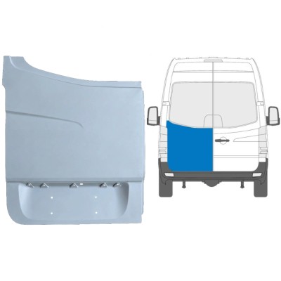 Popravni panel visokih zadnjih vrat za Volkswagen Crafter 2005-2017 / Leva 13506