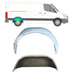 Bok delni notranji za Mercedes Sprinter 2006-2018 / Desna / Komplet 11967