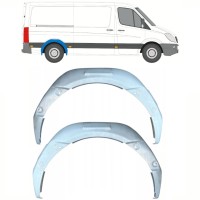 Bok delni notranji za Volkswagen Crafter 2005-2017 / Levo+Desno / Komplet 15497