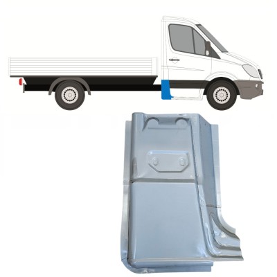 Popravni panel zadnjega vogala za Mercedes Sprinter 2006-2018 / Desna 15069