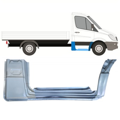 Set popravnih panelov za Mercedes Sprinter 2006-2018 / Desna / Enosedežna kabina / 15083