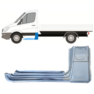 Set popravnih panelov za Mercedes Sprinter 2006-2018 / Leva / Enosedežna kabina / 15082