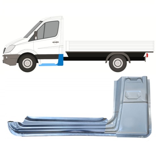 Set popravnih panelov za Mercedes Sprinter 2006-2018 / Leva / 15082 Set popravnih panelov za Mercedes Sprinter 2006-2018 / Leva / 15082