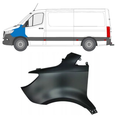 Sprednji blatnik za Mercedes Sprinter 2018- / Leva 14940