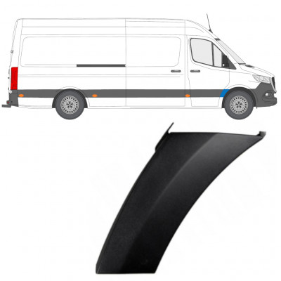 Sprednji blatnik zaščita za Mercedes Sprinter 2018- / Desna 12930