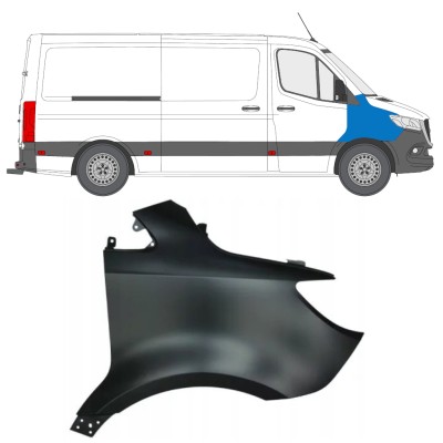 Sprednji blatnik za Mercedes Sprinter 2018- / Desna 14939