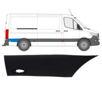 Obloga stranskega dela zadnjega blatnika za kolesom za Mercedes Sprinter 2018- / Desna 16644
