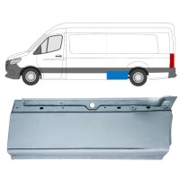 Popravni panel spodnjega zadnjega blatnika za Mercedes Sprinter 2018- / Leva 16064