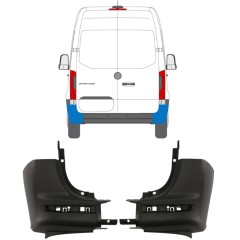 Vogal zadnjega odbijača za Mercedes Sprinter 2018- / Levo+Desno / Komplet 14945
