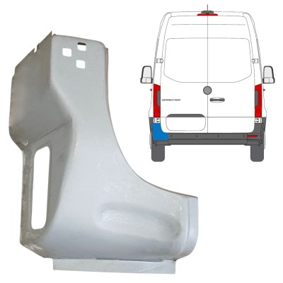 Popravni panel zadnjega vogala za Mercedes Sprinter 2018- / Leva 14652