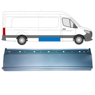 Popravni stranski panel za Mercedes Sprinter 2018- / Desna 14548