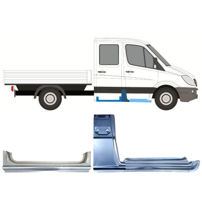 Set popravnih panelov za Mercedes Sprinter 2006-2018 / Desna / 15087