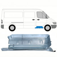 Popravni panel sprednje stopnice z delom praga za Mercedes Sprinter 1995-2006 / Desna 8556