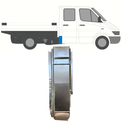 Popravni panel zadnjega vogala za Mercedes Sprinter 1995-2006 / Desna 16398