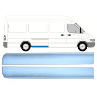 Popravni panel sprednjega dela zadnjega blatnika za Mercedes Sprinter 1995-2006 / Levo+Desno / Komplet 9864