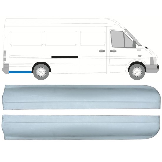 Bok delni za Mercedes Sprinter 1995-2006 / Levo+Desno / Komplet 9865