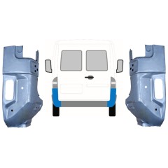 Popravni panel zadnjega vogala za Mercedes Sprinter 1995-2006 / Levo+Desno / Komplet 9715