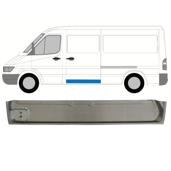 Notranji popravni panel drsnih vrat za Mercedes Sprinter 1995-2006 / Leva 17295