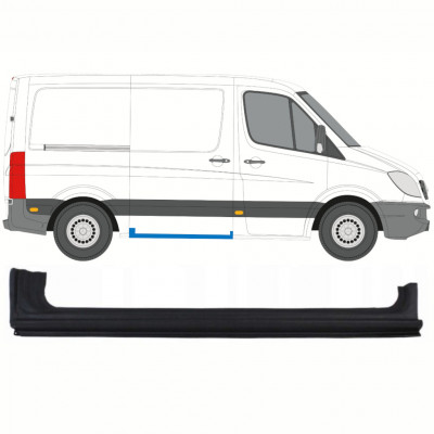 Popravni panel praga drsnih vrat za Mercedes Sprinter 2006- / SWB / Desna 8548