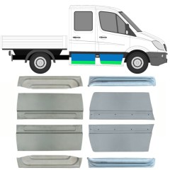 Popravni panel vrat za Mercedes Sprinter 2006-2018 / Komplet 10474