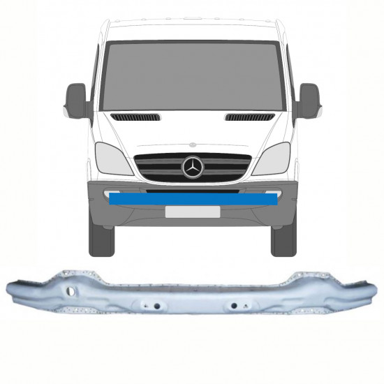 Ojačitev sprednjega odbijača / nosilec za Mercedes Sprinter 2006-2013 8407