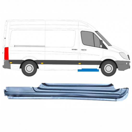 Popravni panel praga sprednjih vrat za Mercedes Sprinter 2006- / Desna 8889