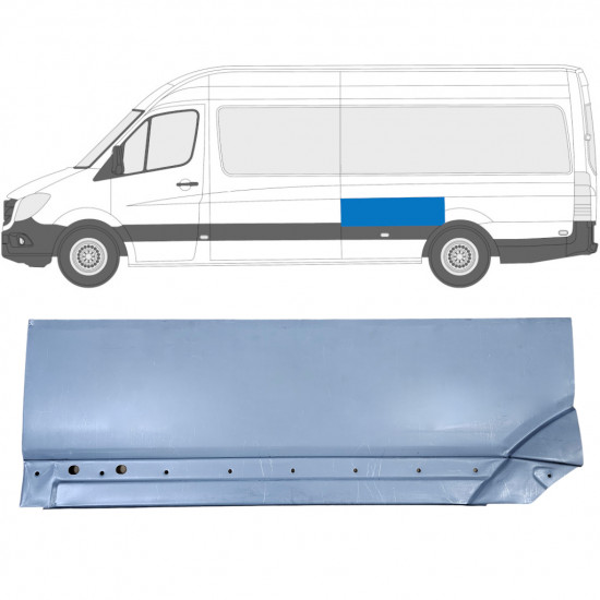 Bok delni za Mercedes Sprinter 2006- / Leva 8552