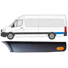Obloga stranskega dela zadnjega blatnika za kolesom z lučjo za Mercedes Sprinter 2006-2018 / Leva / Komplet 9059