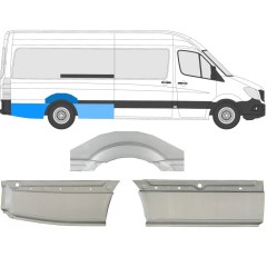 Bok delni za Mercedes Sprinter 2006-2018 / Desna / Komplet 8717