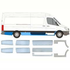 Set popravnih panelov za Mercedes Sprinter 2006-2018 / Levo+Desno / 11571