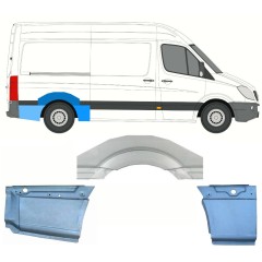 Bok delni za Mercedes Sprinter 2006-2018 / Desna / Komplet 8715