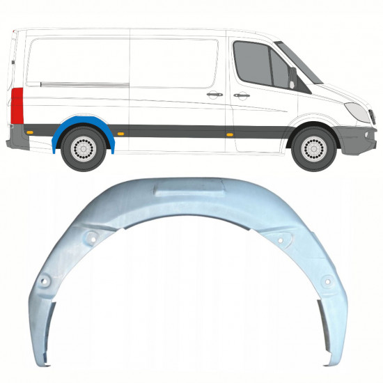 Bok delni notranji za Mercedes Sprinter 2006- / Desna 8553