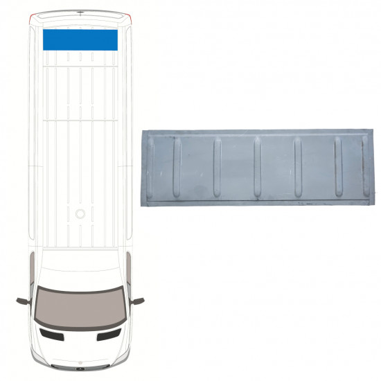 Popravni panel strehe za Mercedes Sprinter 2006- 8182