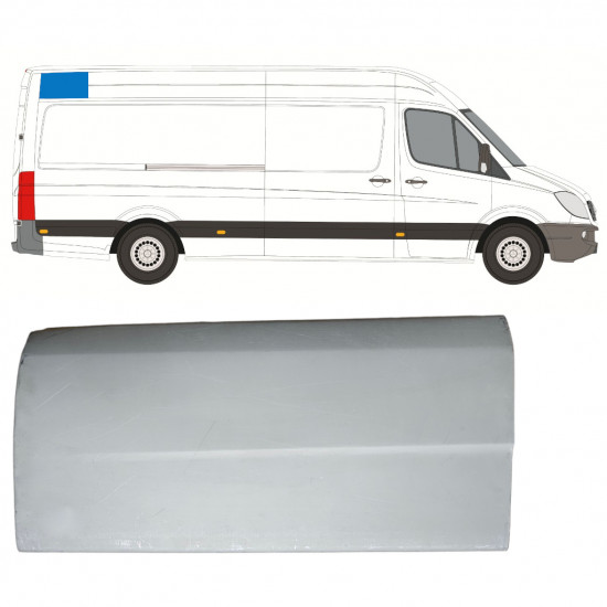 Popravni panel strehe za Mercedes Sprinter 2006- / Desna 8183