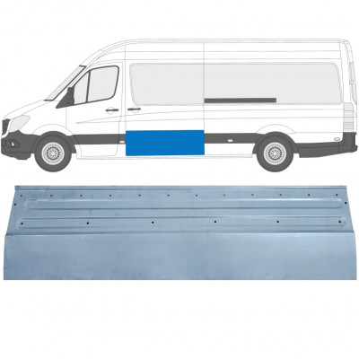 Popravni panel drsnih vrat za Mercedes Sprinter 2006- / Leva 11958