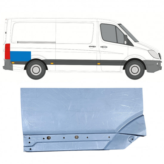 Bok delni za Mercedes Sprinter 2006- / Desna 11273