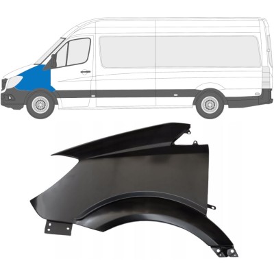 Sprednji blatnik za Mercedes Sprinter 2013-2018 / Leva 14947