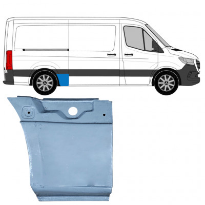 Bok delni za Mercedes Sprinter 2018- / SWB / MWB / Standardni / Desna 8189