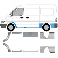 Set popravnih panelov za Mercedes Sprinter 1995-2006 / SWB / Levo+Desno /  6748